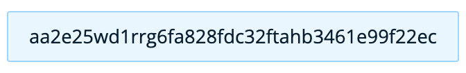 API Token Example